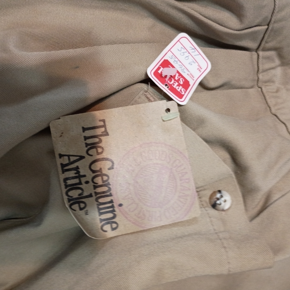 Osh Kosh - Women's Vintage Classic Tan Button-Down Skirt - Size 8 - Picture 6 of 7